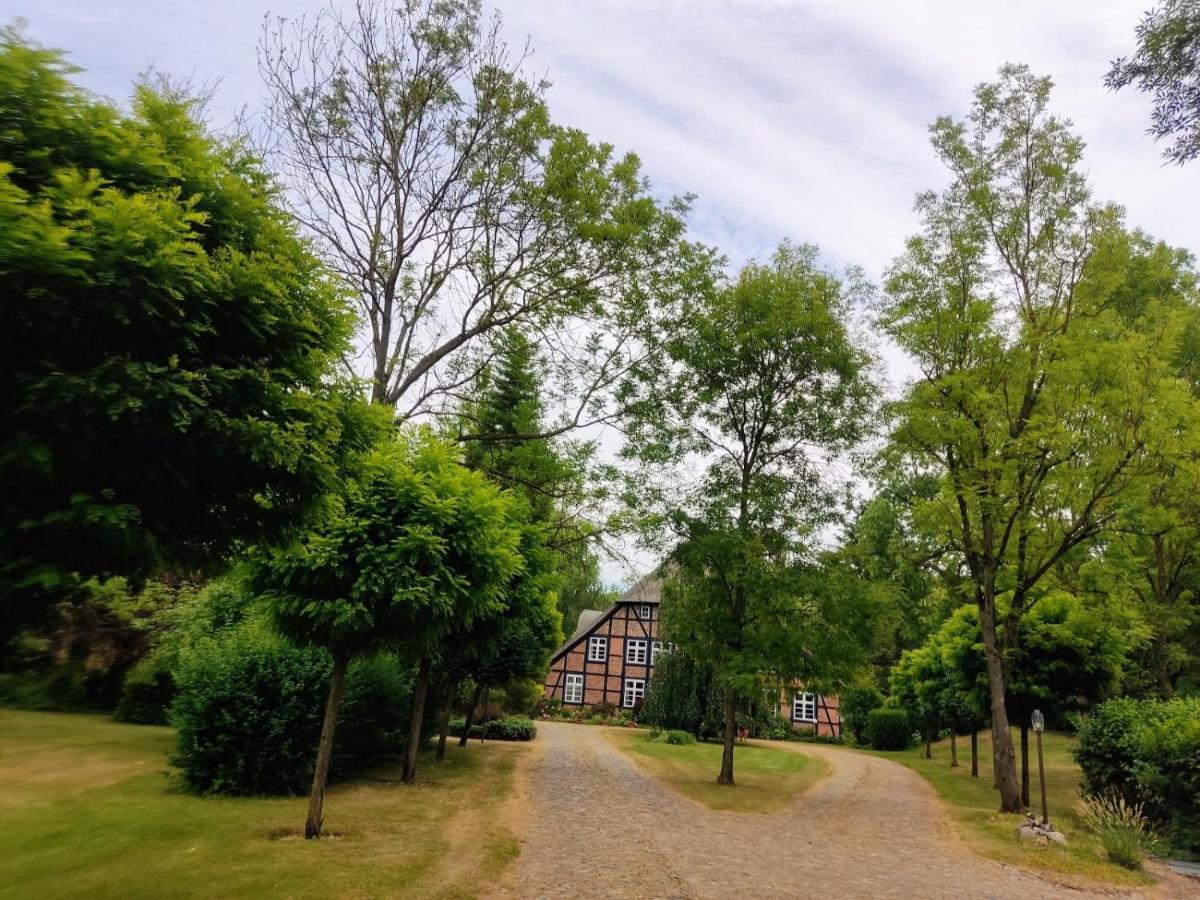 Chalet Forsthof Everstorf - Kleine Wohnung 그레베스뮐렌 외부 사진